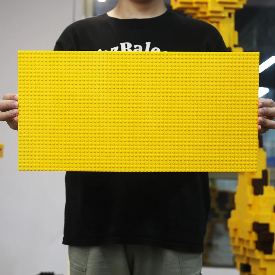 Single Layer Classic Block Base Plate, DIY Assembly Block Wall Compatible Brand Toys