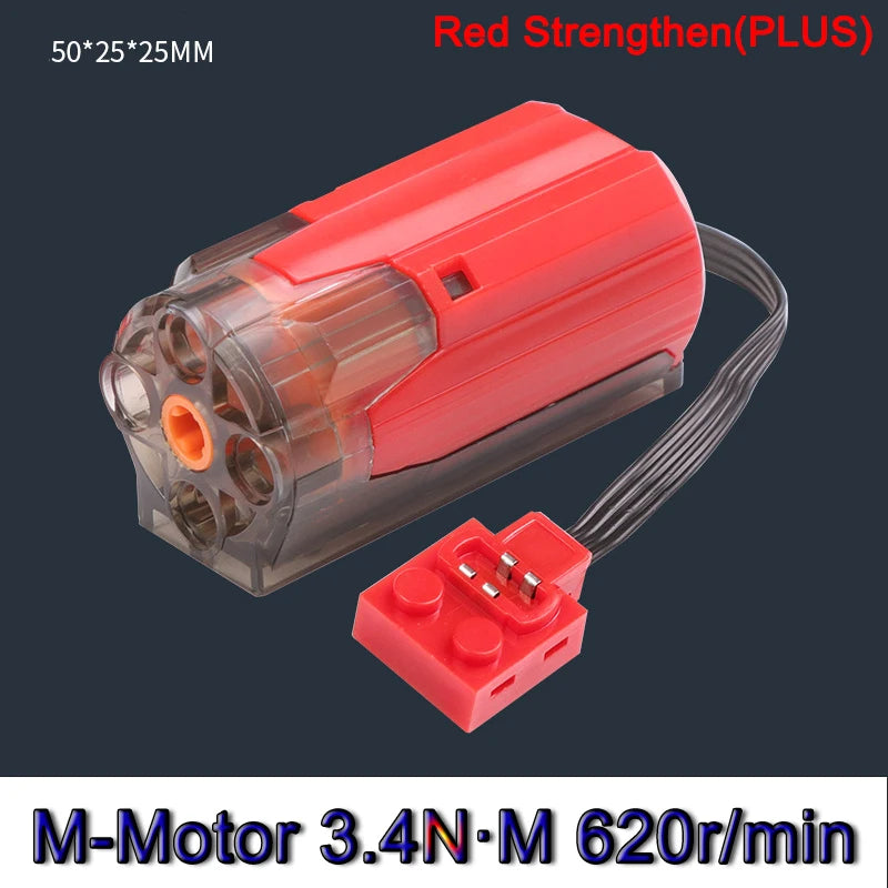 Technical Electronic Building Block MOC Refit Accessories Micro-motor RC Power Functions Parts