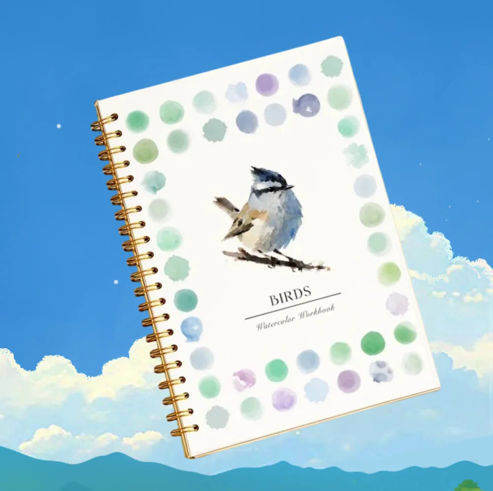 A Special Animal Themed Watercolor Coloring Book