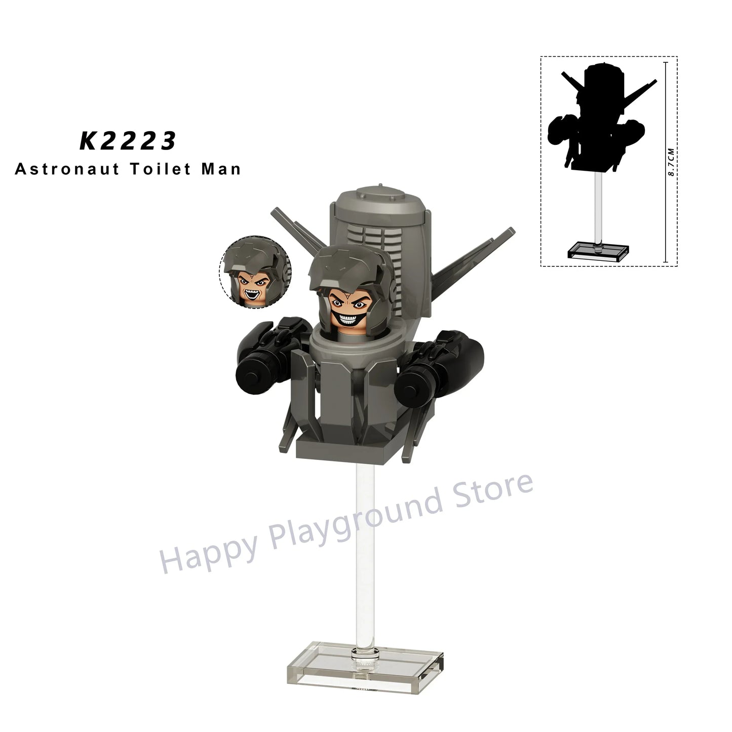 Skibidi Toilet Man Figures Anime Block Toys TvMan Titan Cameraman Speakerman Bricks Model Toy