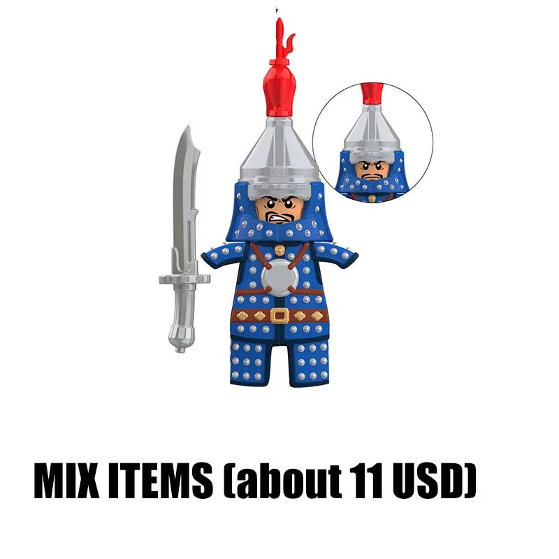 Mix Items Building Blocks Toys for Children Single