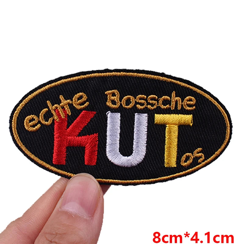 Netherland Embroidery Patches Netherland Carnival Patch Iron On Patches For Clothing