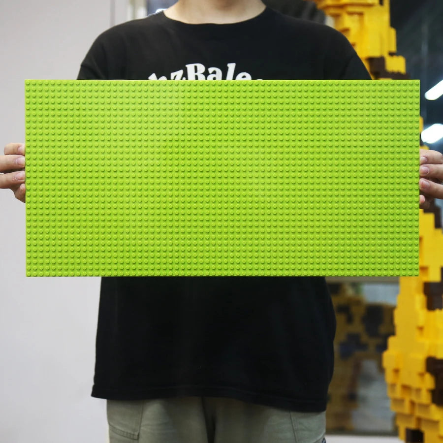 Single Layer Classic Block Base Plate, DIY Assembly Block Wall Compatible Brand Toys