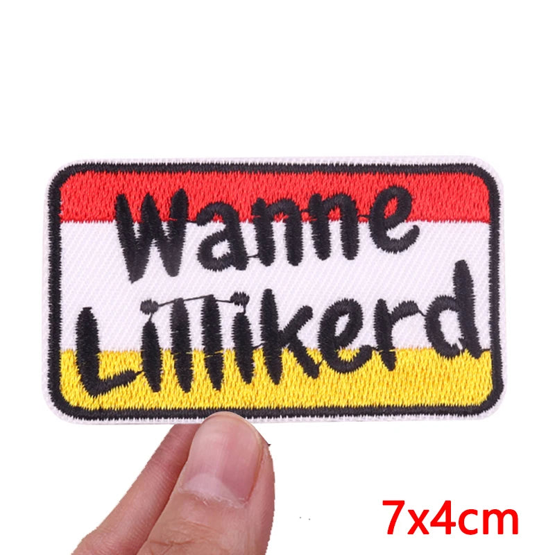 Netherland Embroidery Patches Netherland Carnival Patch Iron On Patches For Clothing