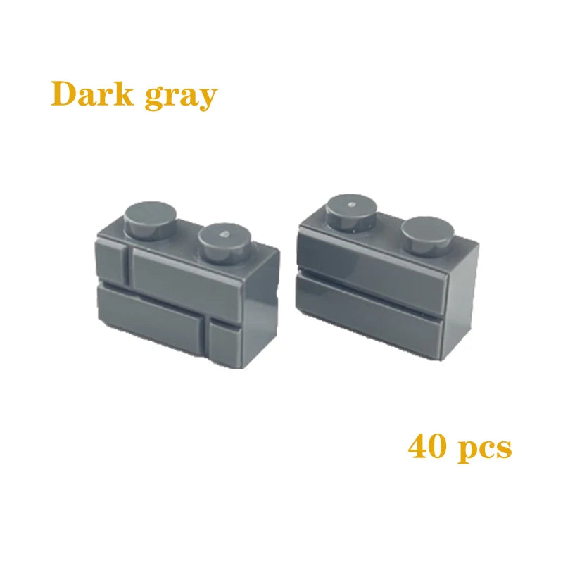 Building Blocks Figures City MOC Thick Wall Bricks Educational Creative Toys for Children