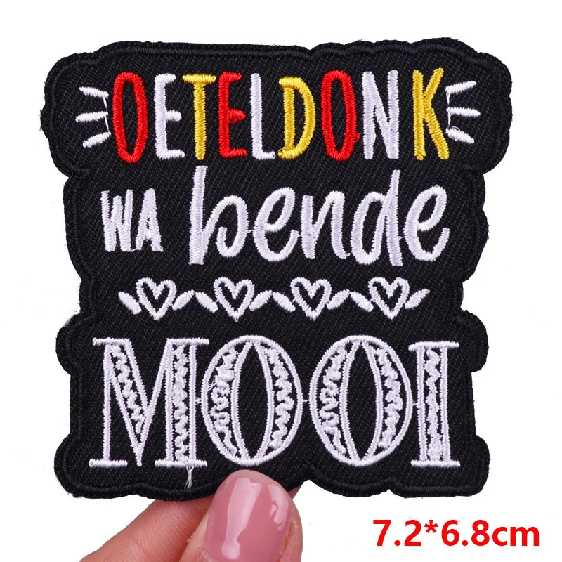 Netherland Embroidery Patches Netherland Carnival Patch Iron On Patches For Clothing