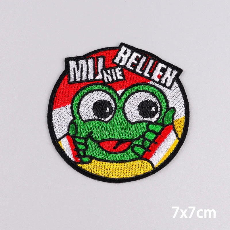 Netherland Oeteldonk Carnival Iron On Patches For Clothes Oeteldonk Embroidery Patch