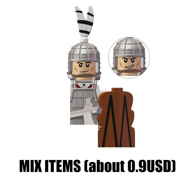 Mix Items Building Blocks Toys for Children Single