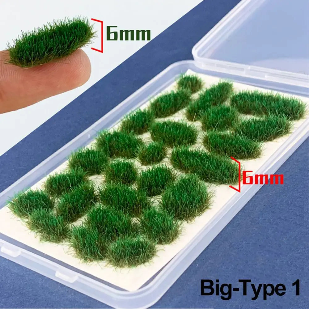 Grass Nest Model Sand Scene DIY Material Realistic Grass Tuft Miniature Grass Bushes Plant Cluster Scenery