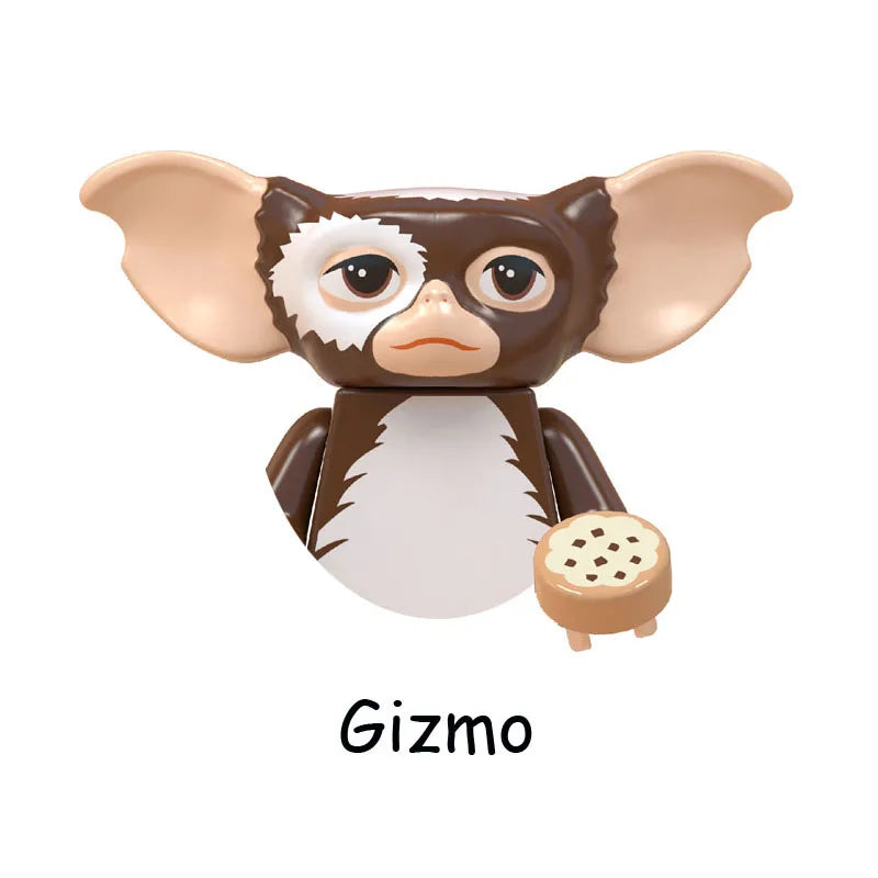 4Pcs/Set The Horrible Movie Dustin Mike Vecna Will Eleven Model Figure Blocks Construction Bricks Toys