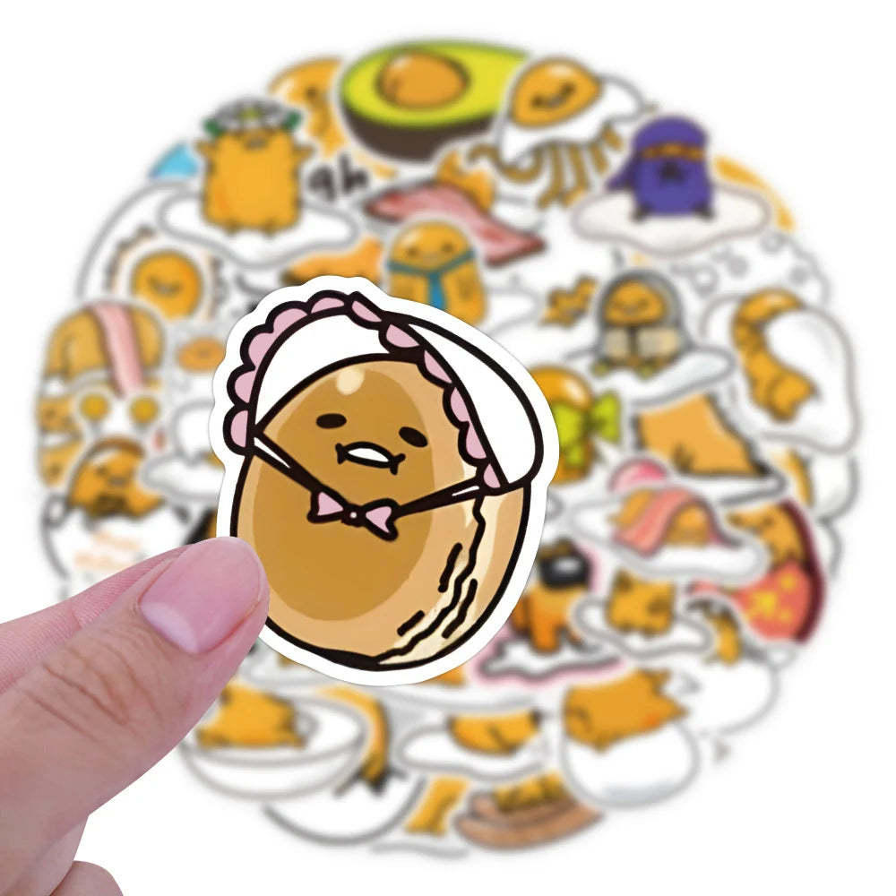 10/30/60pcs Gudetama Anime Graffiti DIY Sticker
