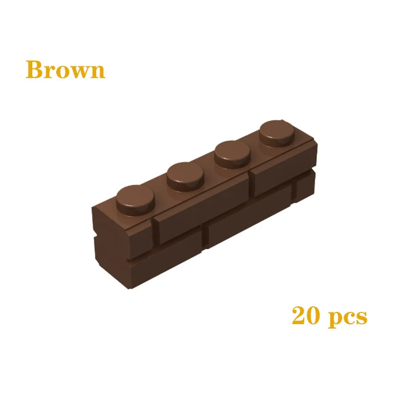 Building Blocks Figures City MOC Thick Wall Bricks Educational Creative Toys for Children