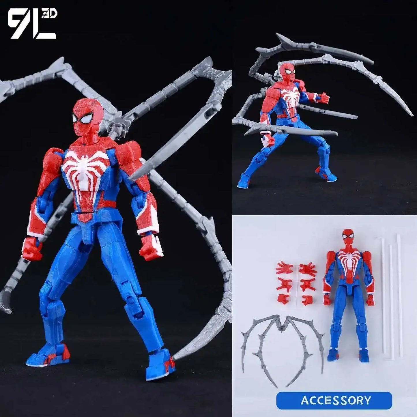 LUCKY13 Titan13 Multi-Joint Superhero Collectible Figure