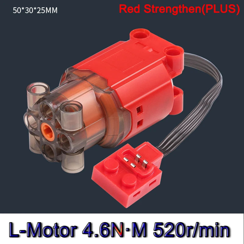 Technical Electronic Building Block MOC Refit Accessories Micro-motor RC Power Functions Parts