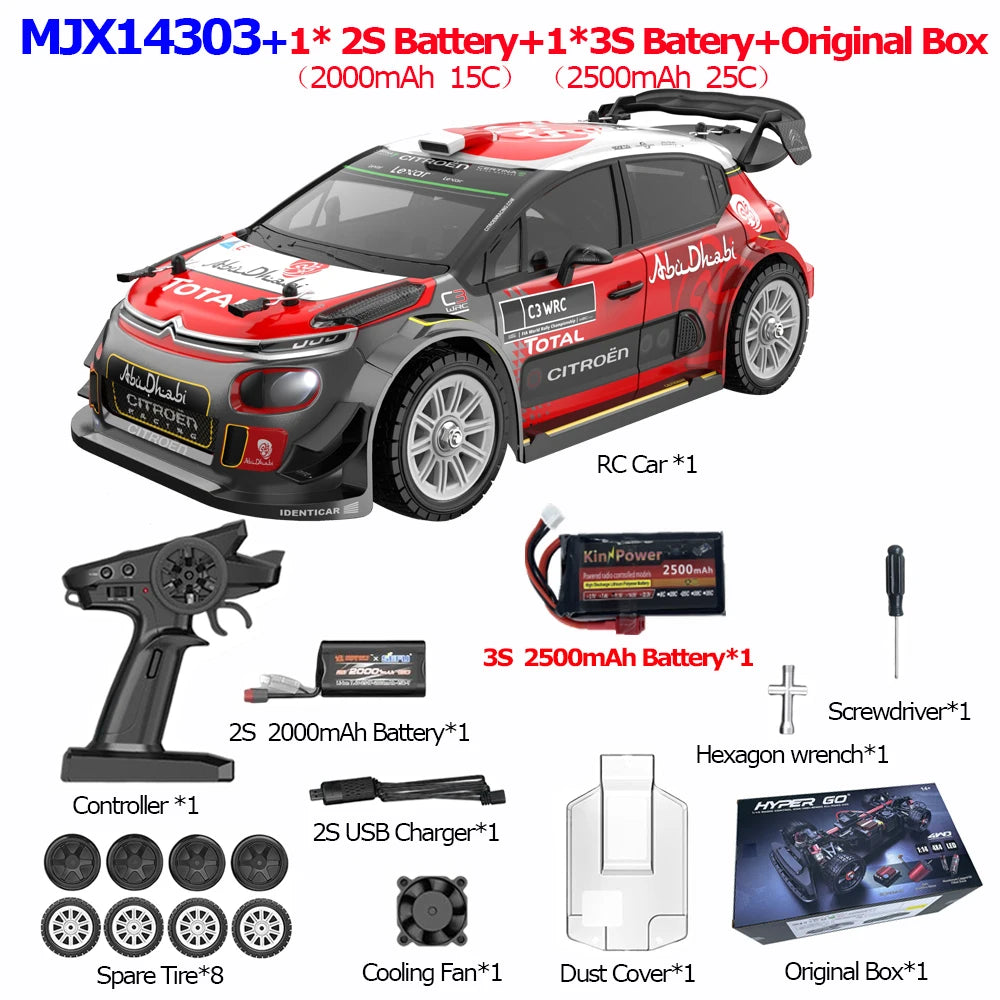 MJX 1/14 Brushless 4WD RC Car
