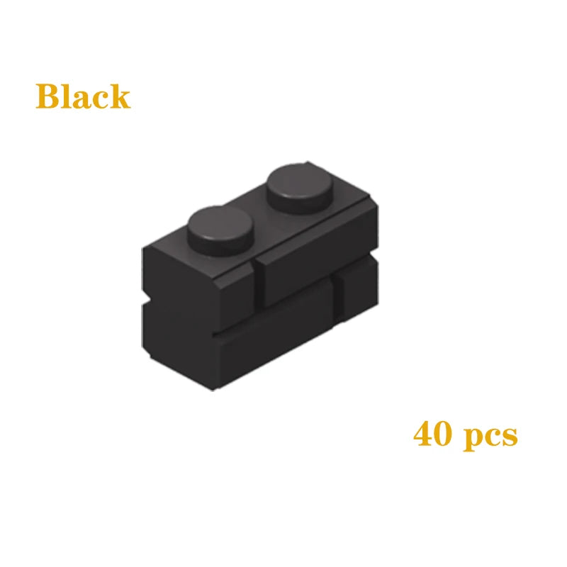 Building Blocks Figures City MOC Thick Wall Bricks Educational Creative Toys for Children