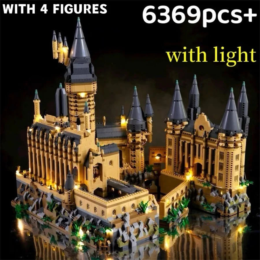 Magic Castle Medieval Architecture Building Set Creative Technical Assembly Bricks