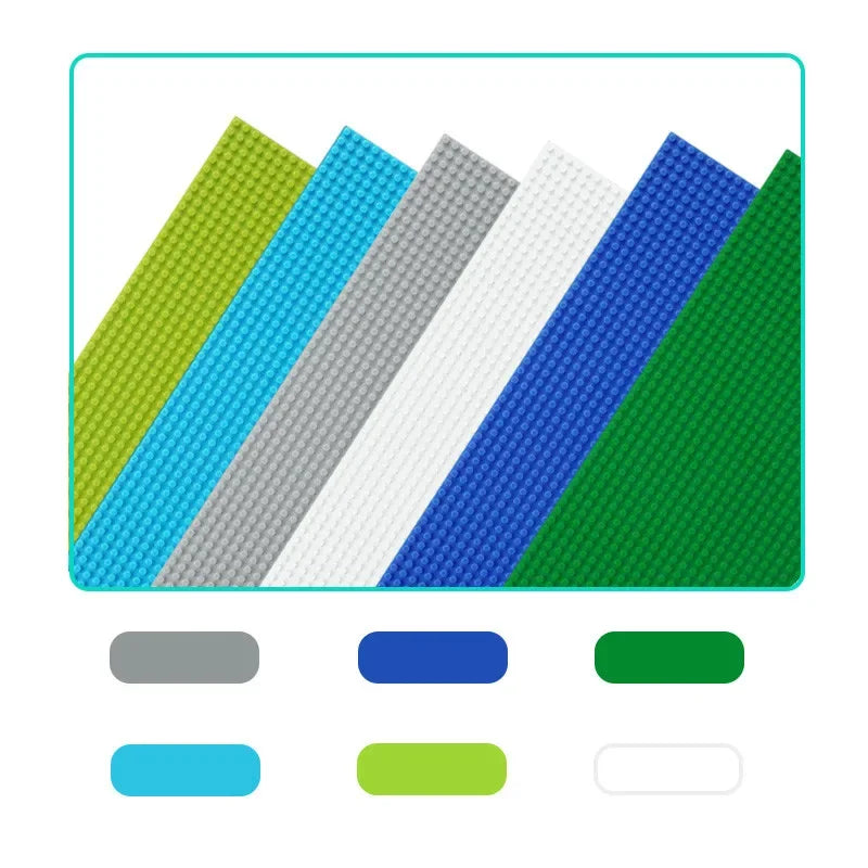 Large Classic Building Blocks Base Plate - Compatible With Brand Toys, DIY Assembled Gift