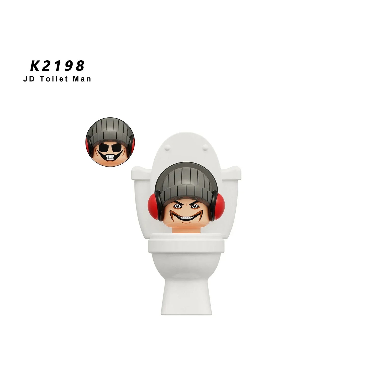 Skibidi Toilet Man Figures Anime Block Toys TvMan Titan Cameraman Speakerman Bricks Model Toy