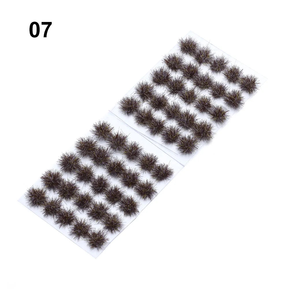 Grass Nest Model Sand Scene DIY Material Realistic Grass Tuft Miniature Grass Bushes Plant Cluster Scenery