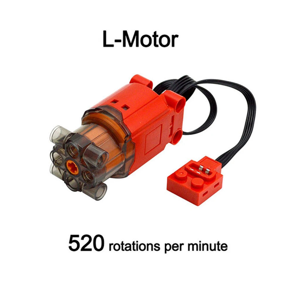 Technical Electronic Building Block MOC Refit Accessories Micro-motor RC Power Functions Parts