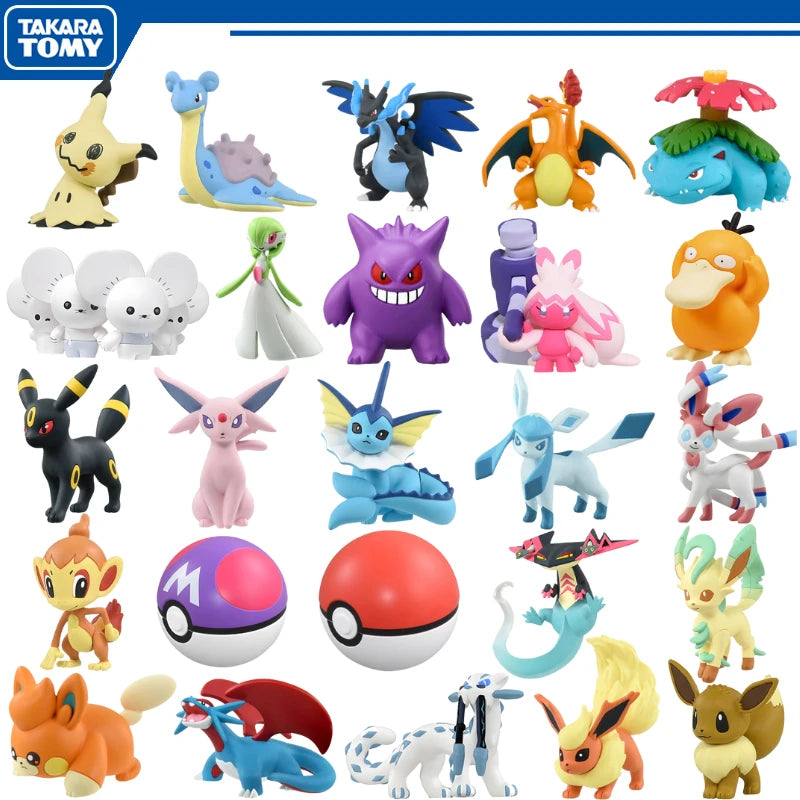 Original TAKARA TOMY Pokemon Figure Toys