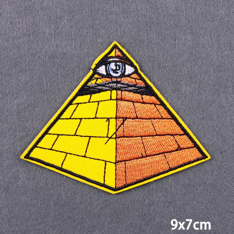 Skull Iron On Patches For Clothing Thermoadhesive Patches On Clothes