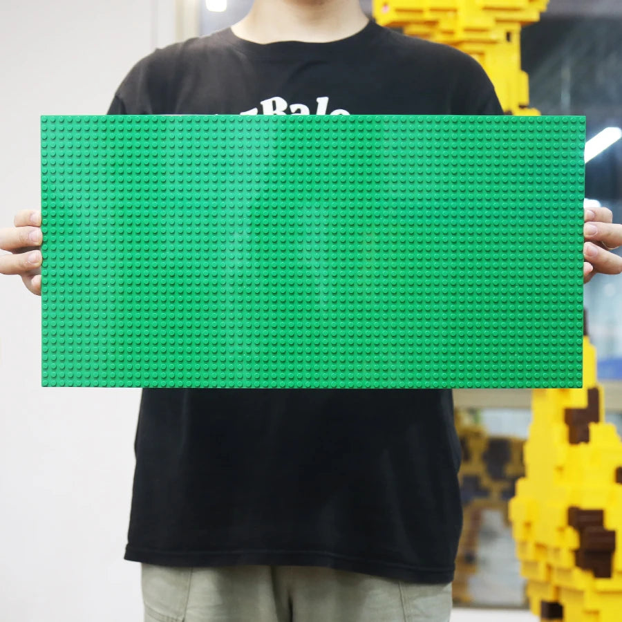 Single Layer Classic Block Base Plate, DIY Assembly Block Wall Compatible Brand Toys