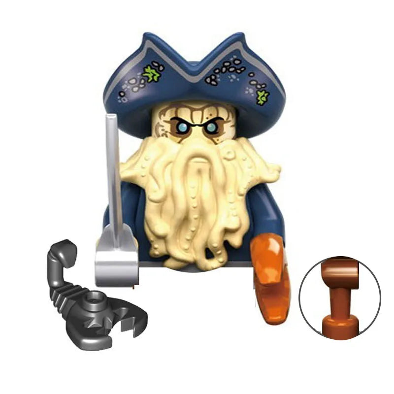 Pirates Of The Caribbean Mermaid Princess Blocks Toys Gift For Children