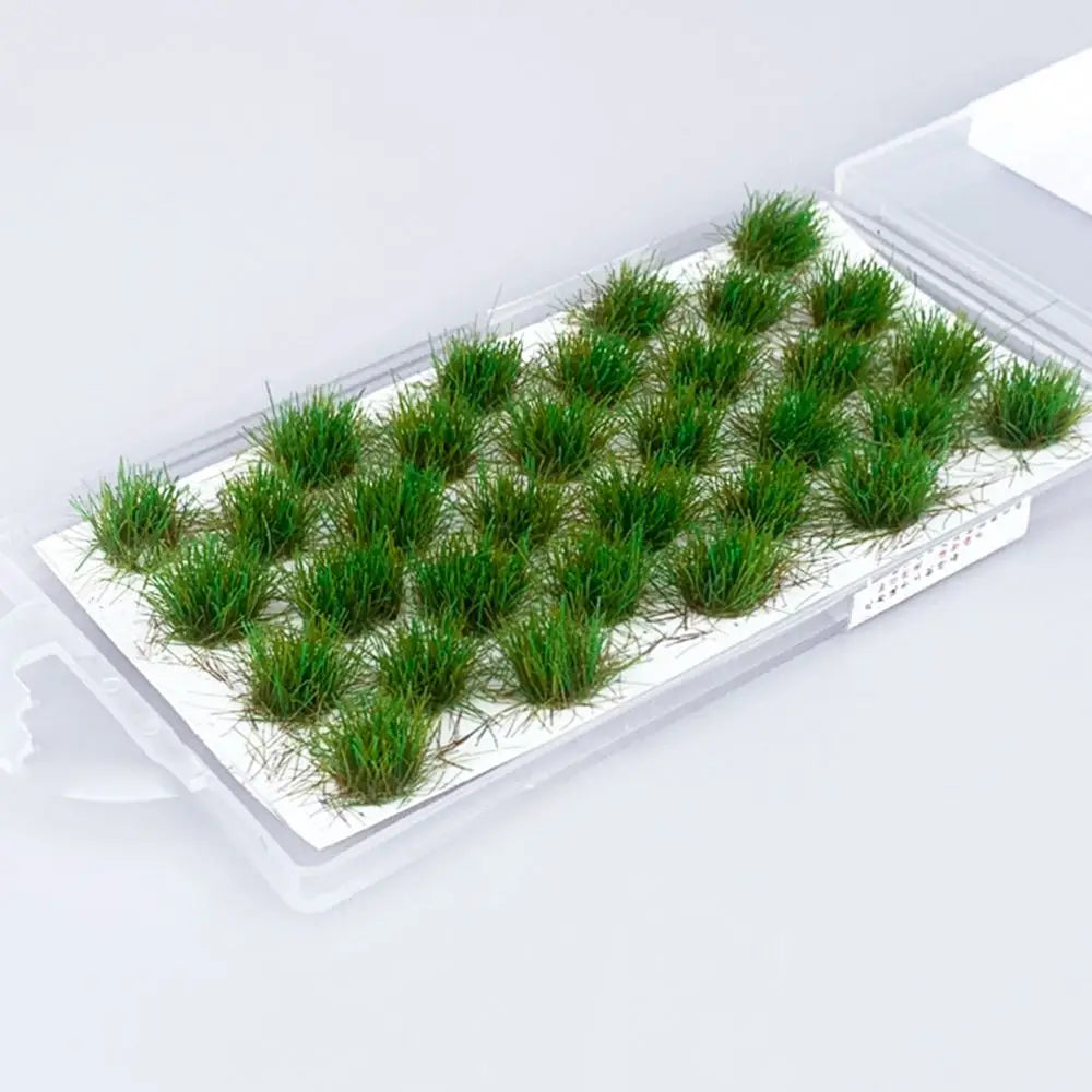 Grass Nest Model Sand Scene DIY Material Realistic Grass Tuft Miniature Grass Bushes Plant Cluster Scenery