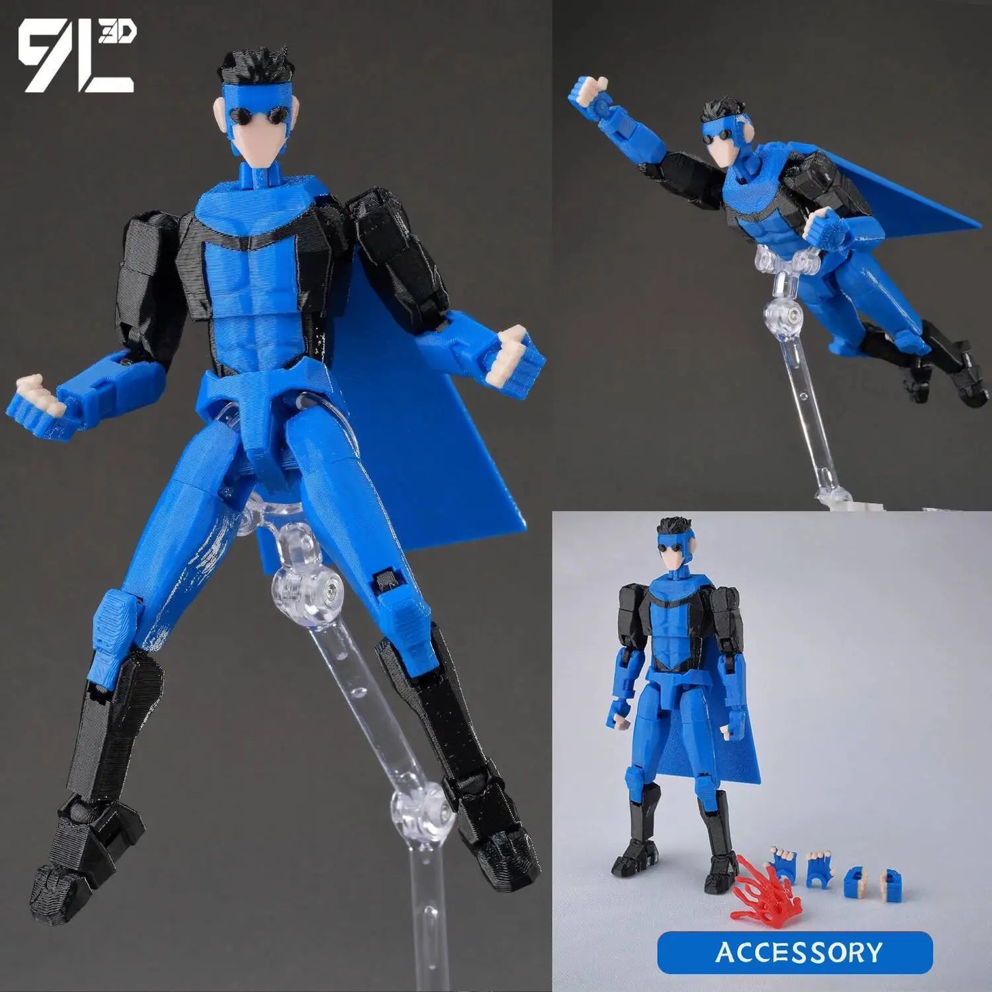 LUCKY13 Titan13 Multi-Joint Superhero Collectible Figure