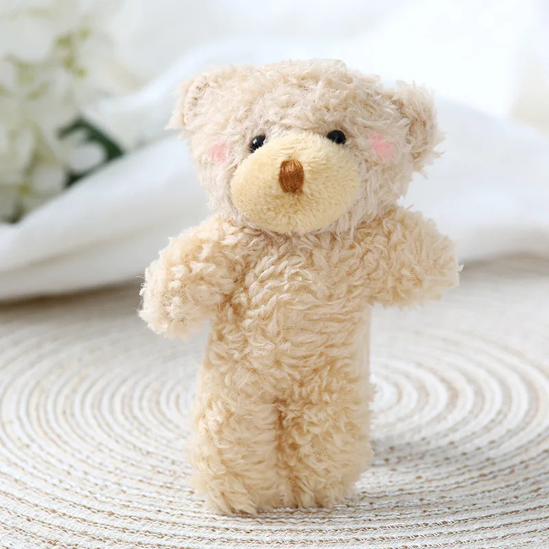 Plush Doll Toys Teddy Bear Pendant Key Ring Animal Bear Stuffed Doll Keychain