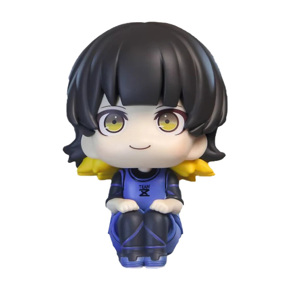 BLUE LOCK Action Anime Figure Q Version Figurine Collectible Model