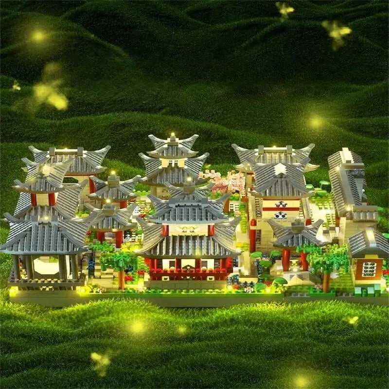 Suzhou Garden Puzzle Micro Particle Assembly Type Building Blocks