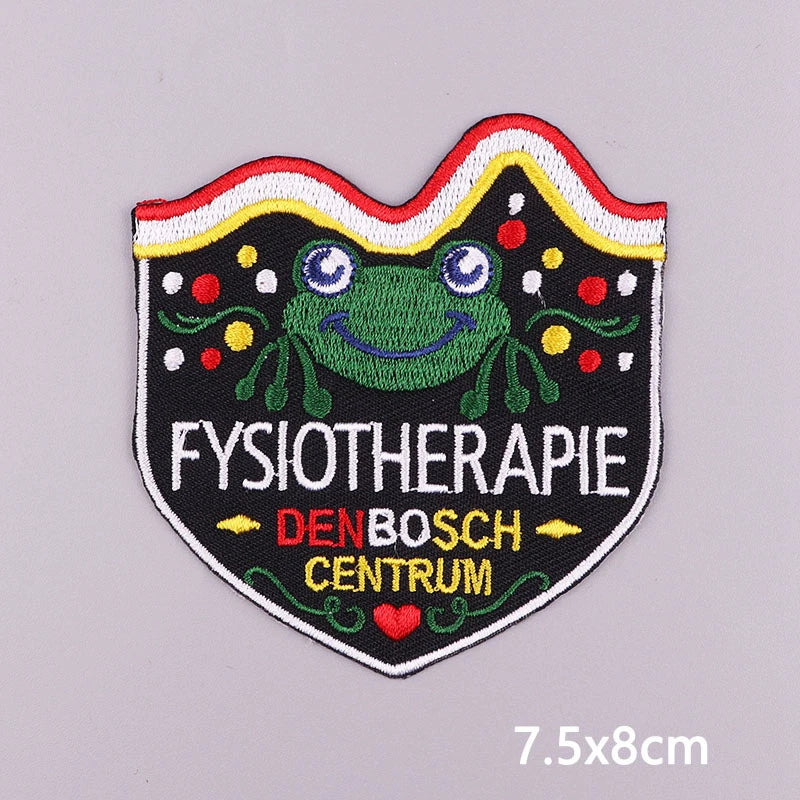 Netherland Oeteldonk Carnival Iron On Patches For Clothes Oeteldonk Embroidery Patch