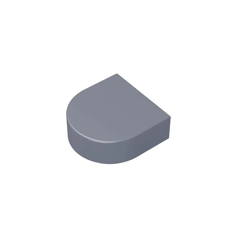 Round 1 x 1 Half Circle Extended (Stadium) Compatible DIY Educational Building Blocks