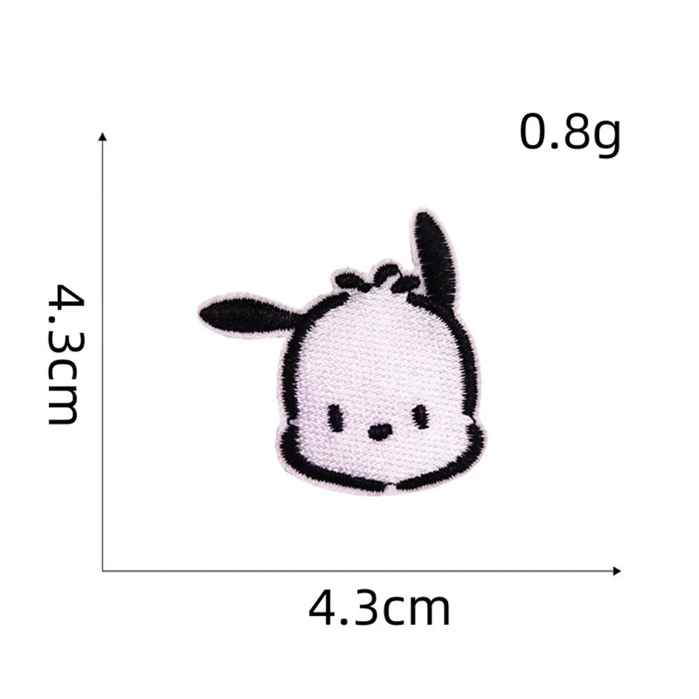 Sanrio Kawaii Embroideried Iron on Patches