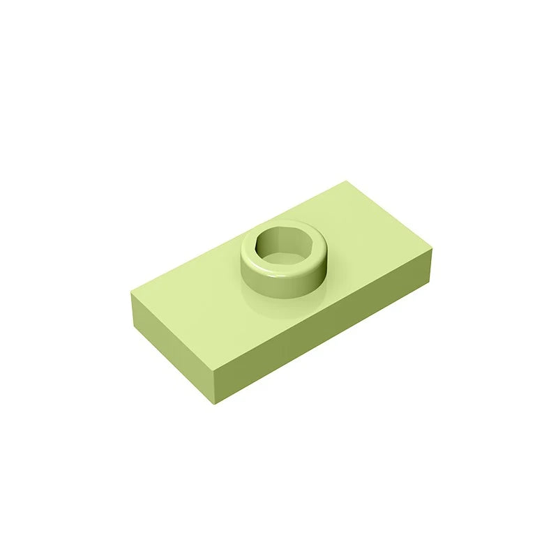 1X2 W. 1 KNOB Compatible DIY Educational Building Blocks Technical