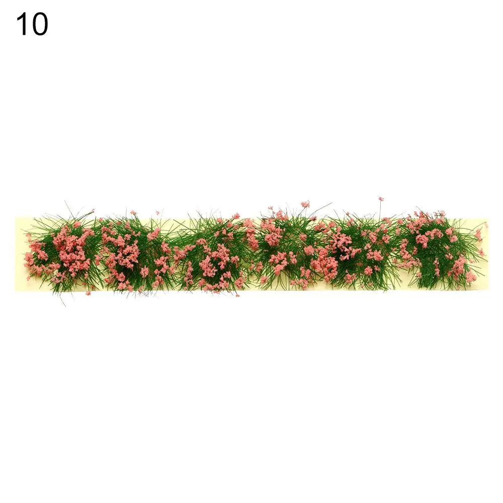 Grass Nest Model Sand Scene DIY Material Realistic Grass Tuft Miniature Grass Bushes Plant Cluster Scenery