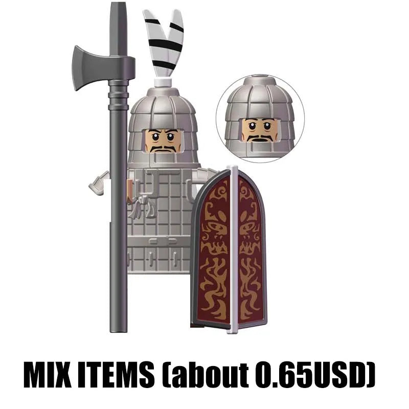 Mix Items Building Blocks Toys for Children Single