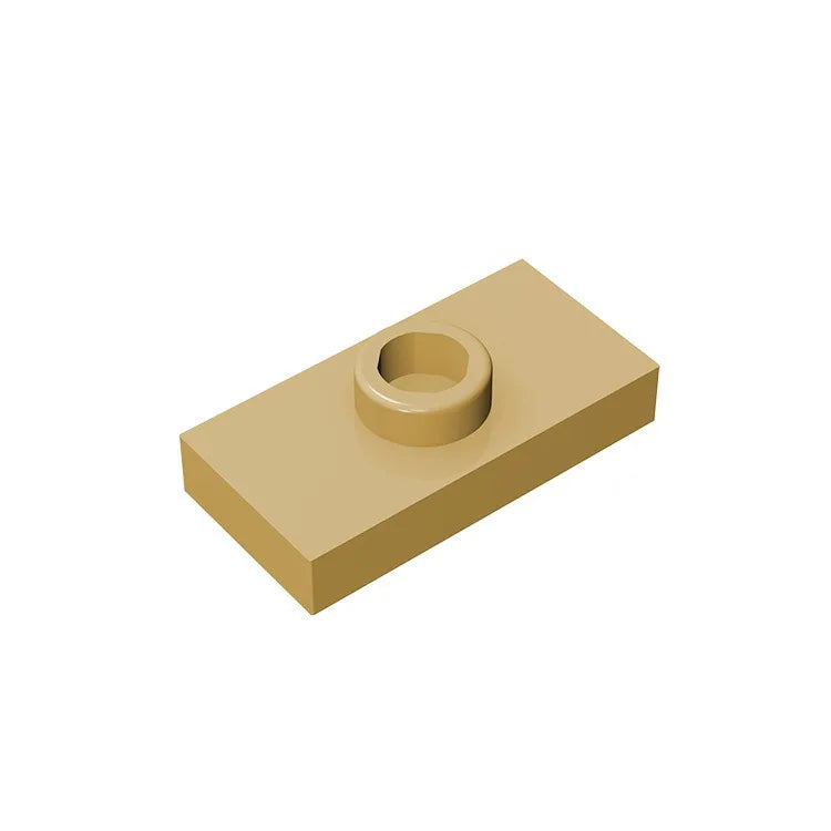 1X2 W. 1 KNOB Compatible DIY Educational Building Blocks Technical