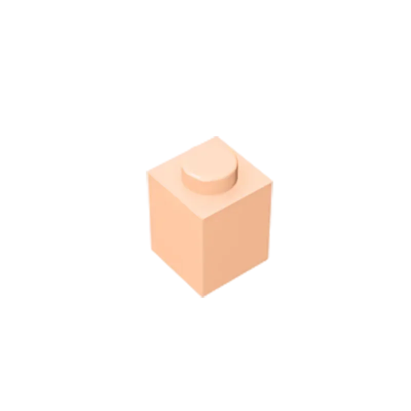 Brick 1 x 1 Compatible Children's DIY Building Blocks Technical