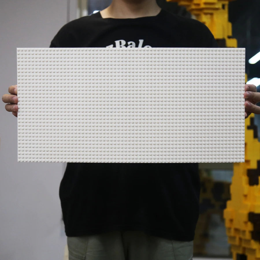 Single Layer Classic Block Base Plate, DIY Assembly Block Wall Compatible Brand Toys