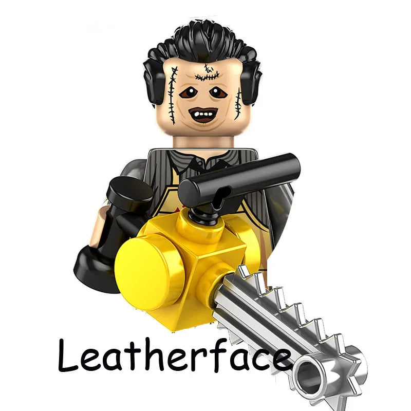 4Pcs/Set The Horrible Movie Dustin Mike Vecna Will Eleven Model Figure Blocks Construction Bricks Toys