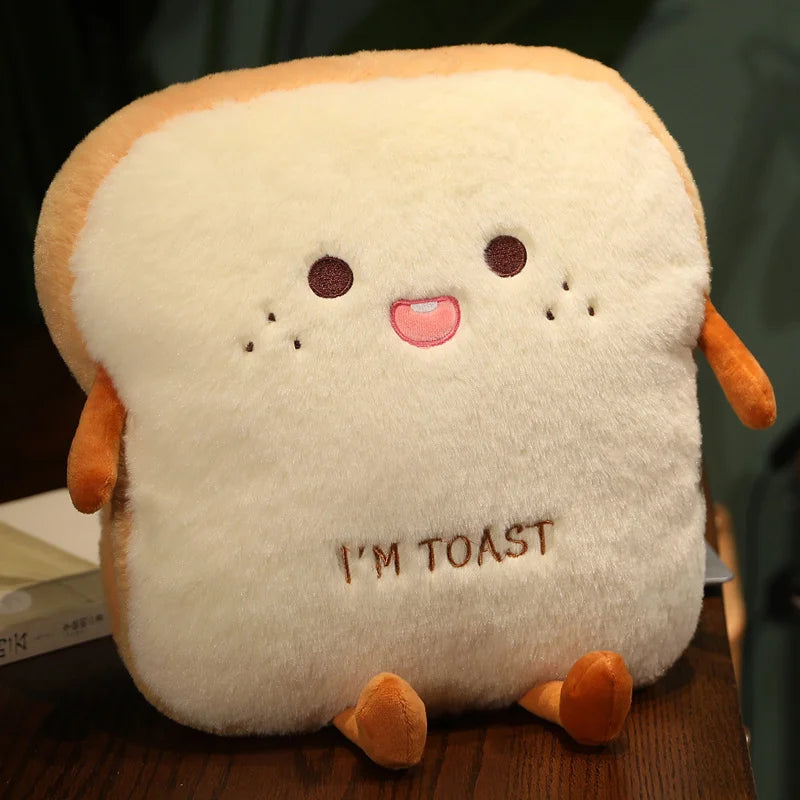 Bread Plush Toy – Cute Soft Pillow for Kids
