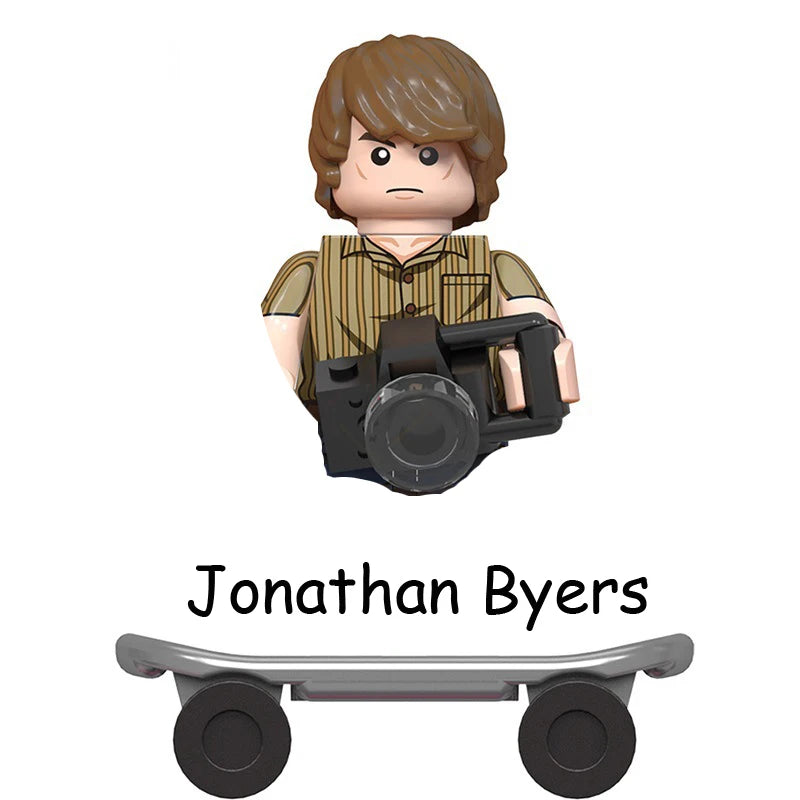 The Terrible Movie Upside Down Dustin Mike Lucas Will Eleven Model Building Blocks