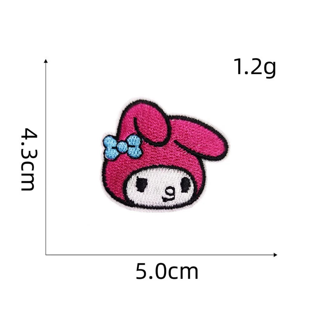 Sanrio Kawaii Embroideried Iron on Patches