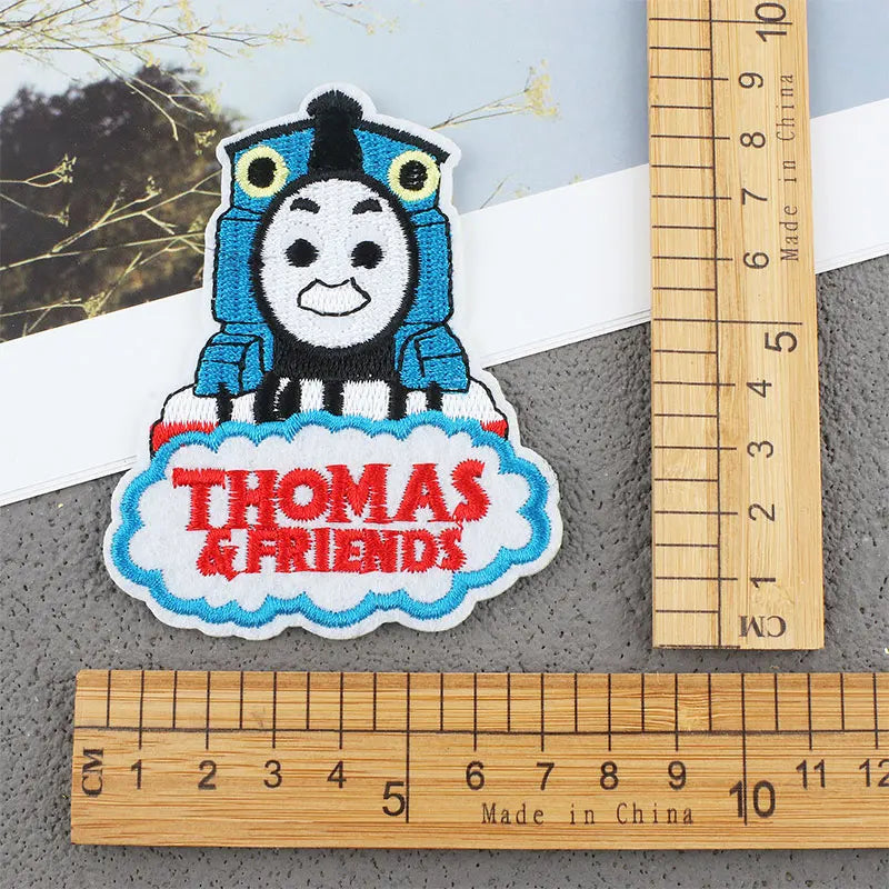 5-17PCS Embroidered Car Patches Cartoon Cars Iron on Patches Vehicle Sew on Patch Applique