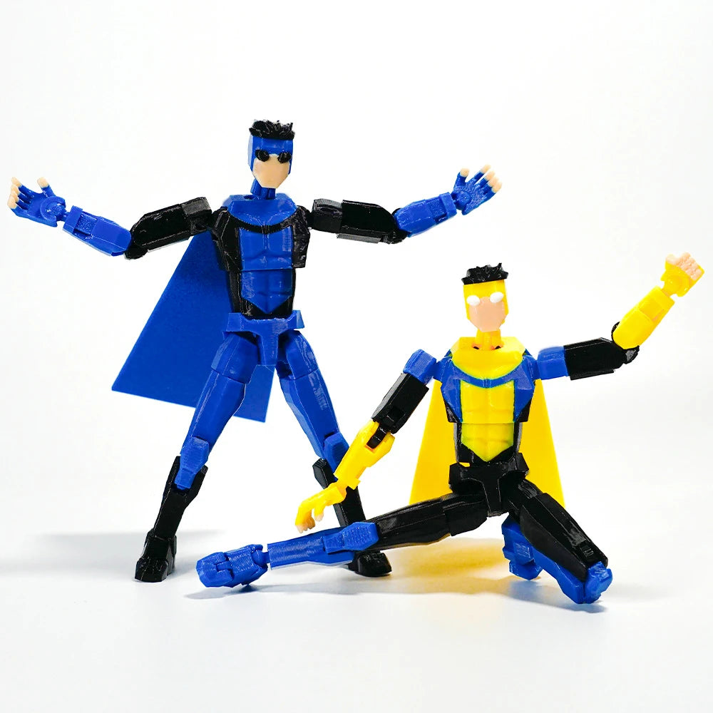 3D Printed Superheroes Invincible 2.0 Anime Multi-Jointed Shapeshift Toys Action Figures