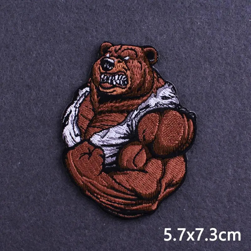 Skull Iron On Patches For Clothing Thermoadhesive Patches On Clothes